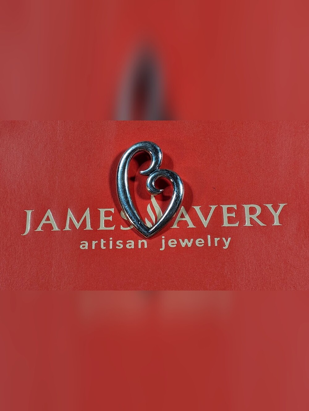 Retired James Avery Sterling A Mother's Love Pendant